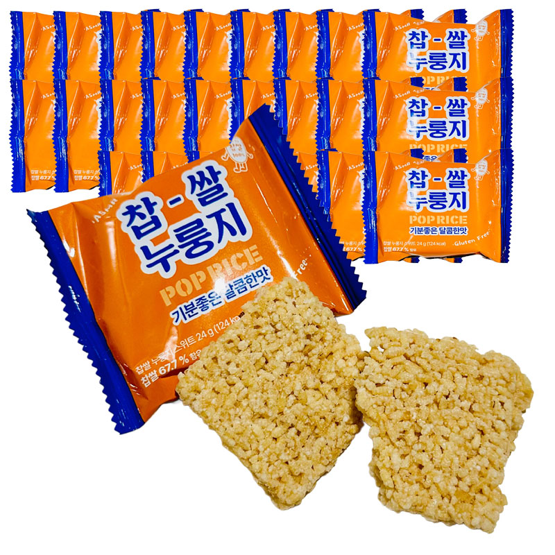 스낵 찹쌀 67% 바삭스낵 24g 24개 [당일출발], 1박스, 576g 14,900원
