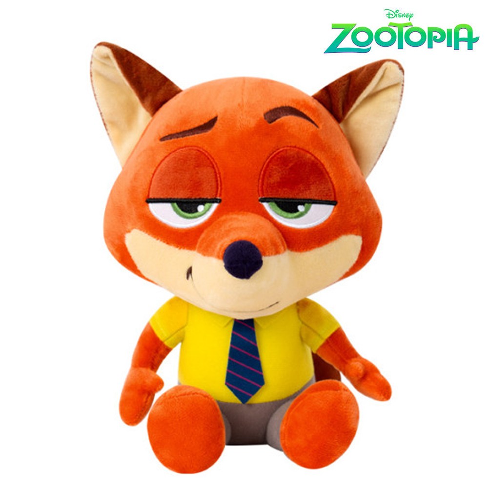 주토피아 닉 주디 만화캐릭터 애착인형 선물 키링 가방고리 키홀더 차키, 1개, 주토피아 닉 (여우), 25cm 19,900원