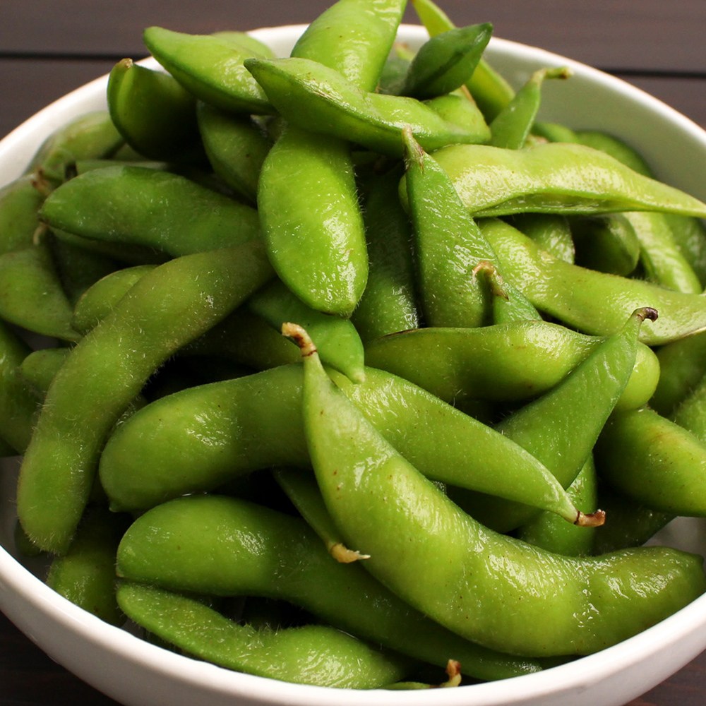바다받아 풋콩 대두콩 에다마메, 자숙 냉동, 2개, 450g 5,500원