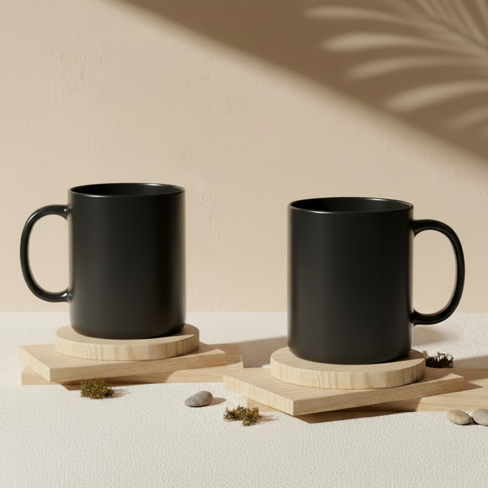 리빙메이트 트라이탄 안깨지는 머그컵 480ml, 블랙, 2개 16,150원