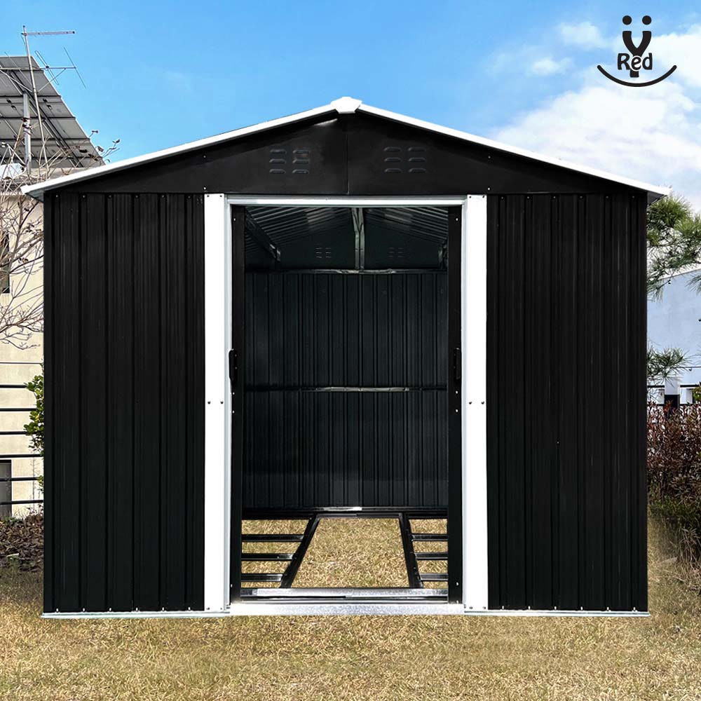 레드와이 조립식창고 스틸창고 8x8ft 조립식 이동식 농막 대형 야외 보관함 전원주택 390,000원