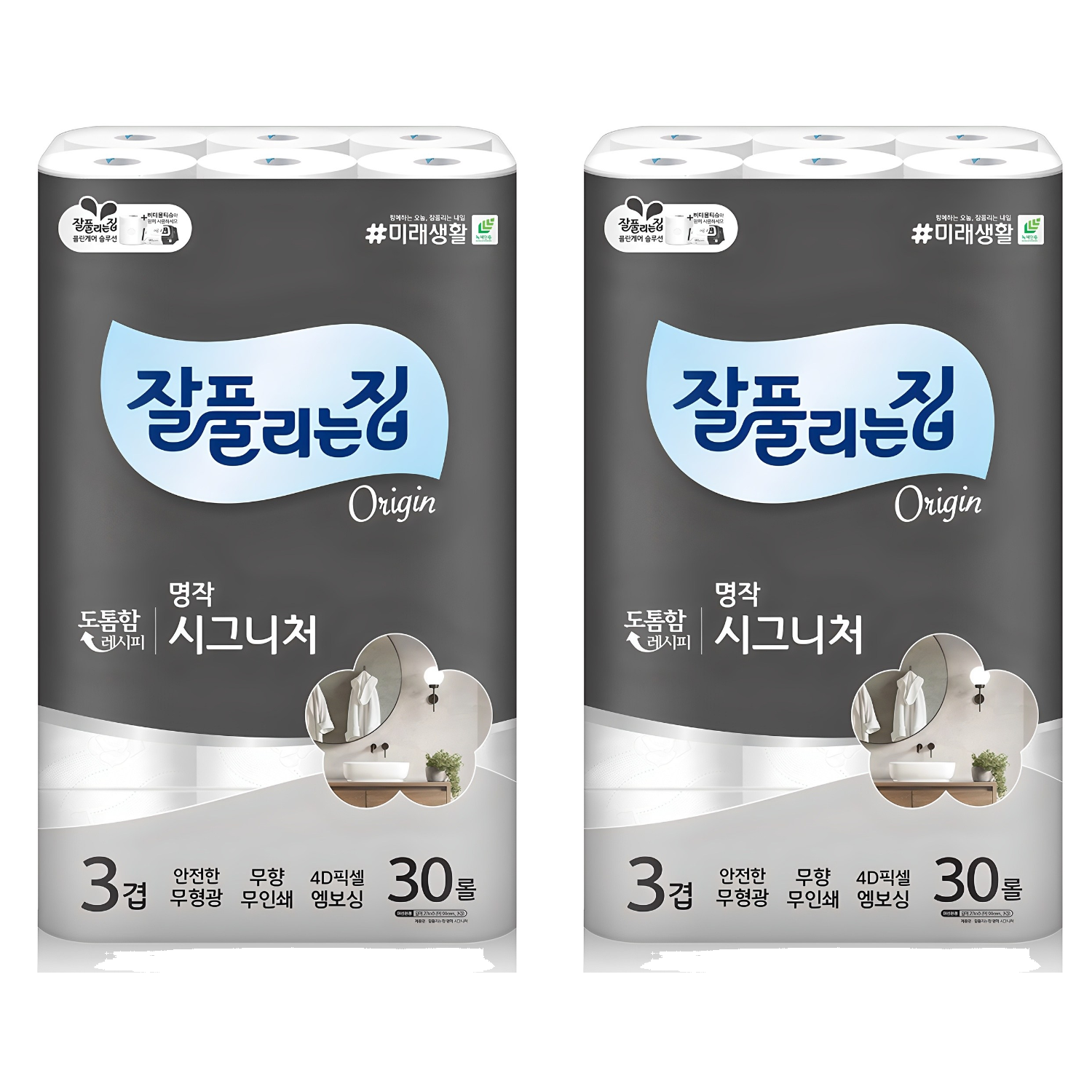 잘풀리는집 명작 시그니처 3겹 고급롤화장지 26,490원