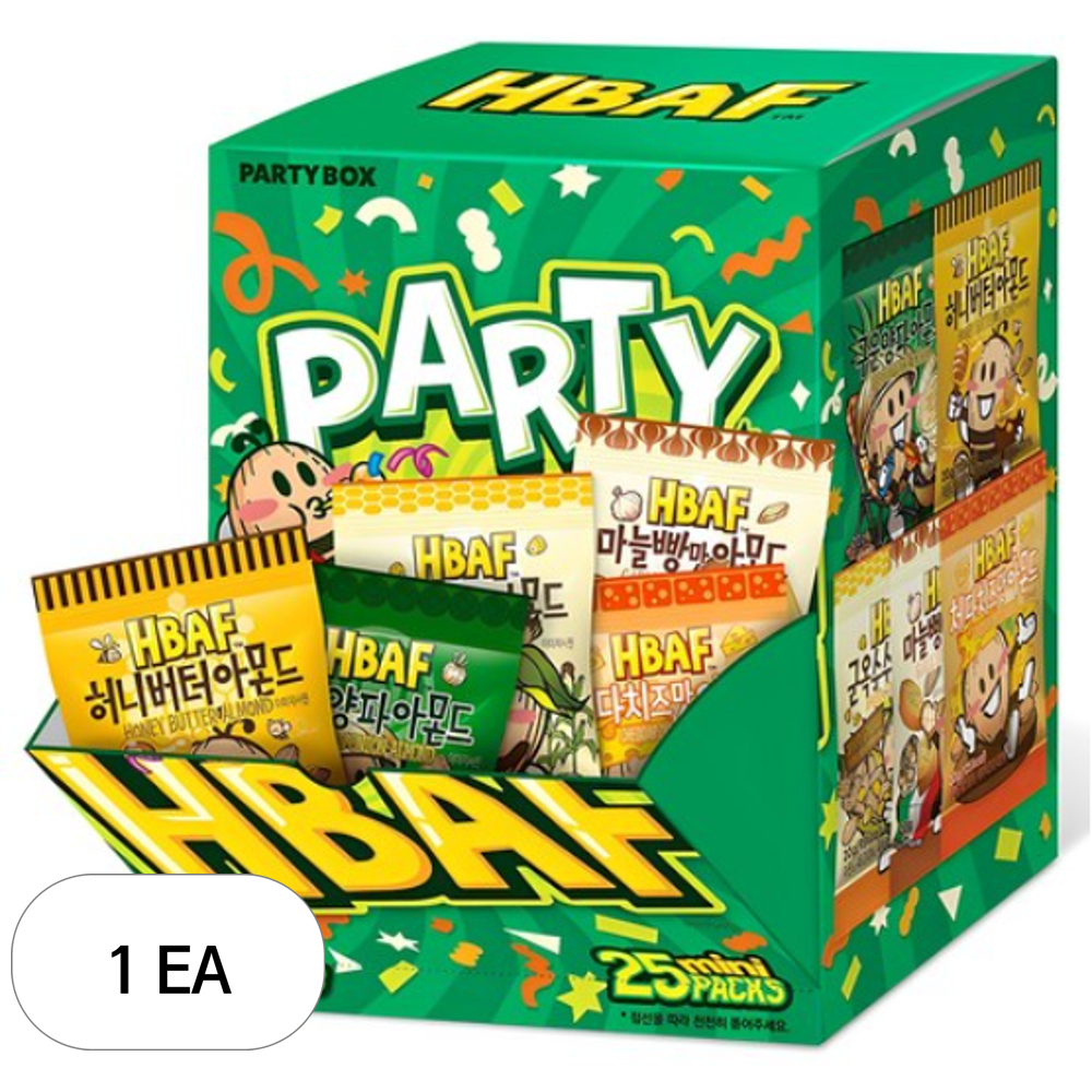 바프 미니 파티박스 그린 5종 x 5p 세트 31,110원