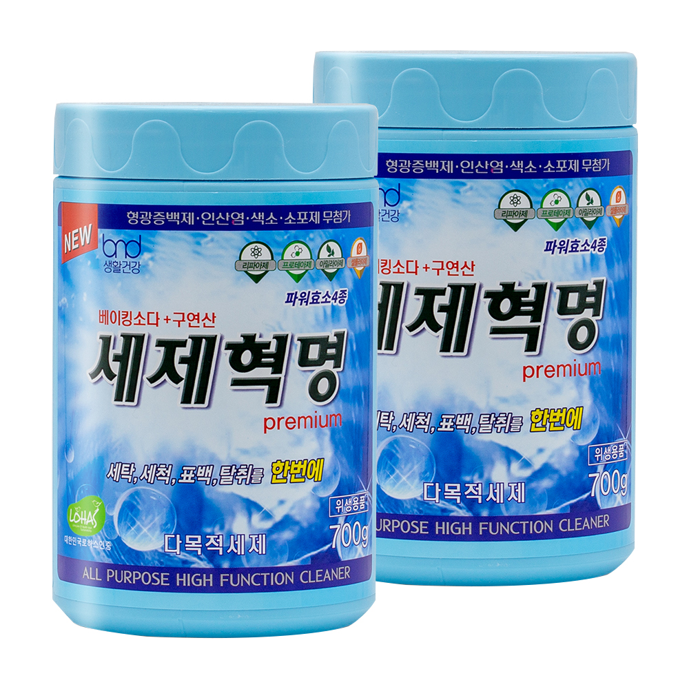 세제혁명 프리미엄, 700g, 2개 17,900원