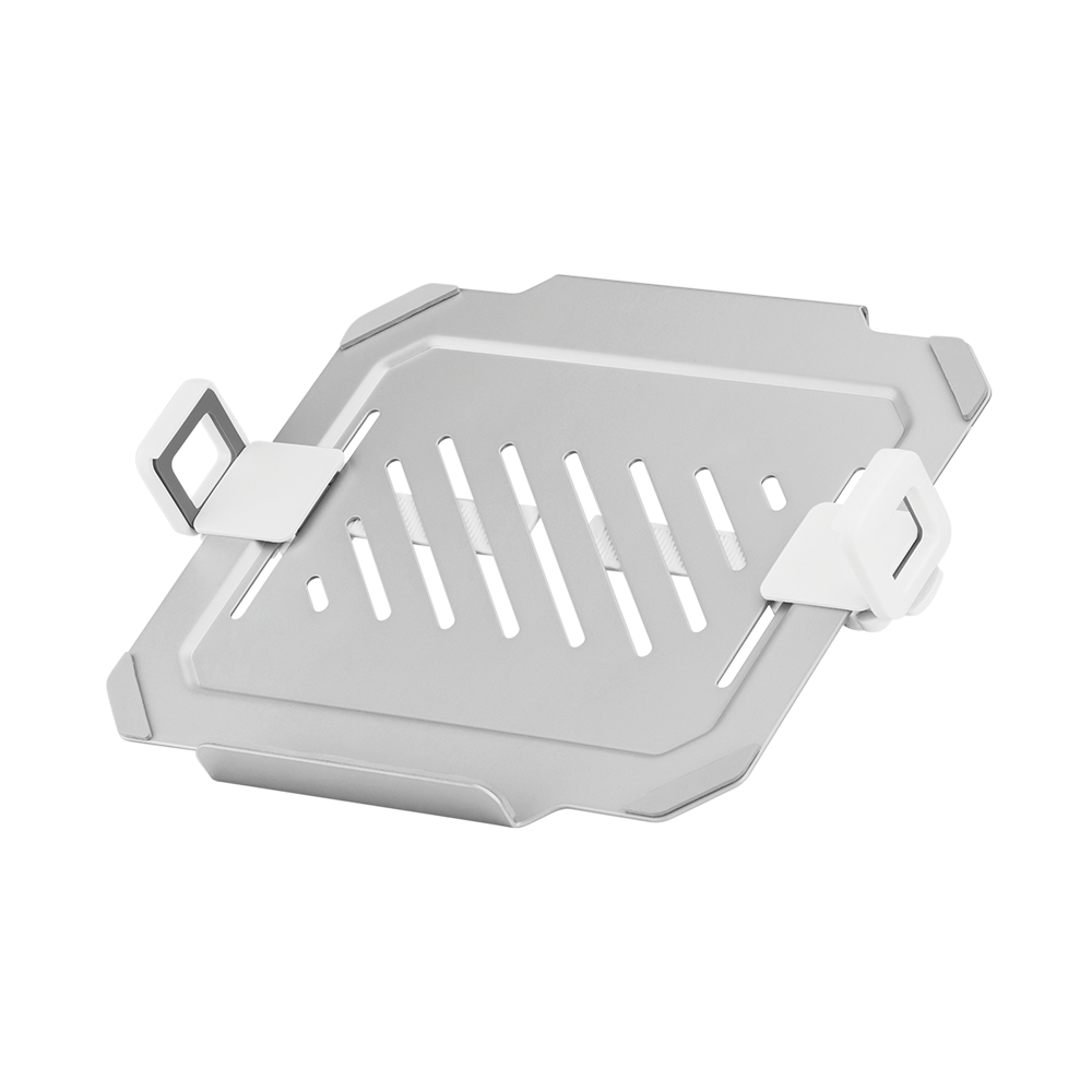 엔산마운트 NB-01 노트북홀더 노트북받침대 모니터암 장착용, 1개, 실버 13,900원