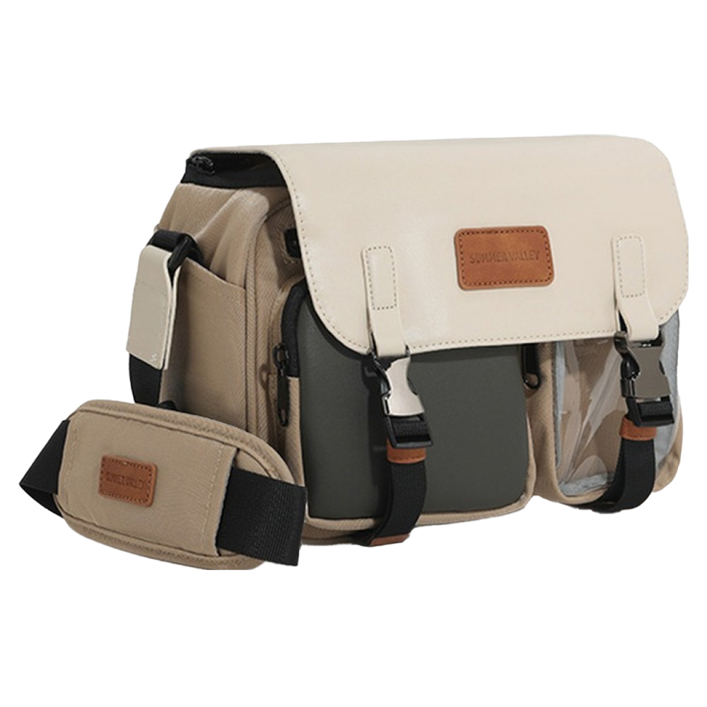 썬앤드림 리트로우 크로스바디 카메라 숄더백, 화이트, 1개 83,300원