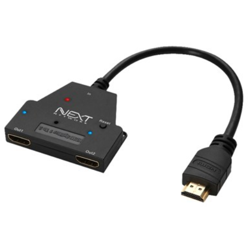 넥스트유 이지넷 유비쿼터스 HDMI 1대2 모니터 분배기, NEXTU 0102SPC4K, 1개 25,200원