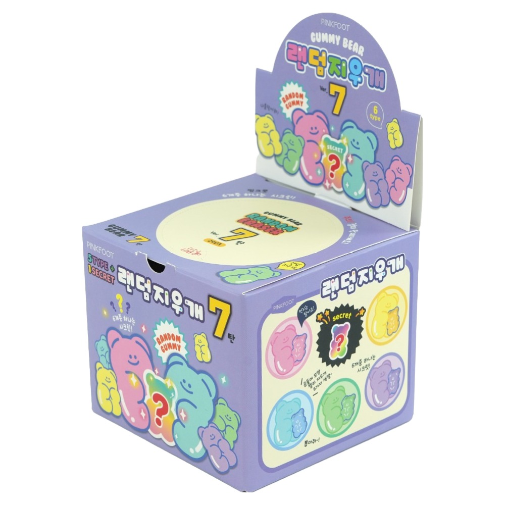 핑크풋 곰젤리 랜덤지우개 7탄 9,160원