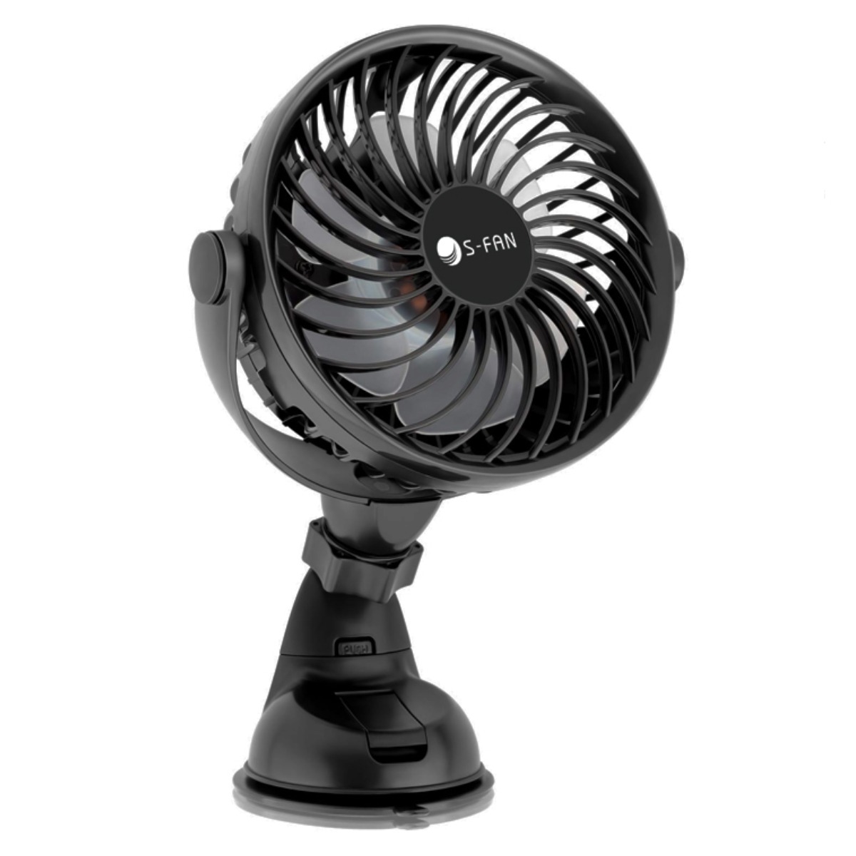 차량용 무선 선풍기 써큘레이터 유모차 헤드레스트 송풍구 흡착 거치대 S-FAN20, 블랙, S-FAN 20 25,000원