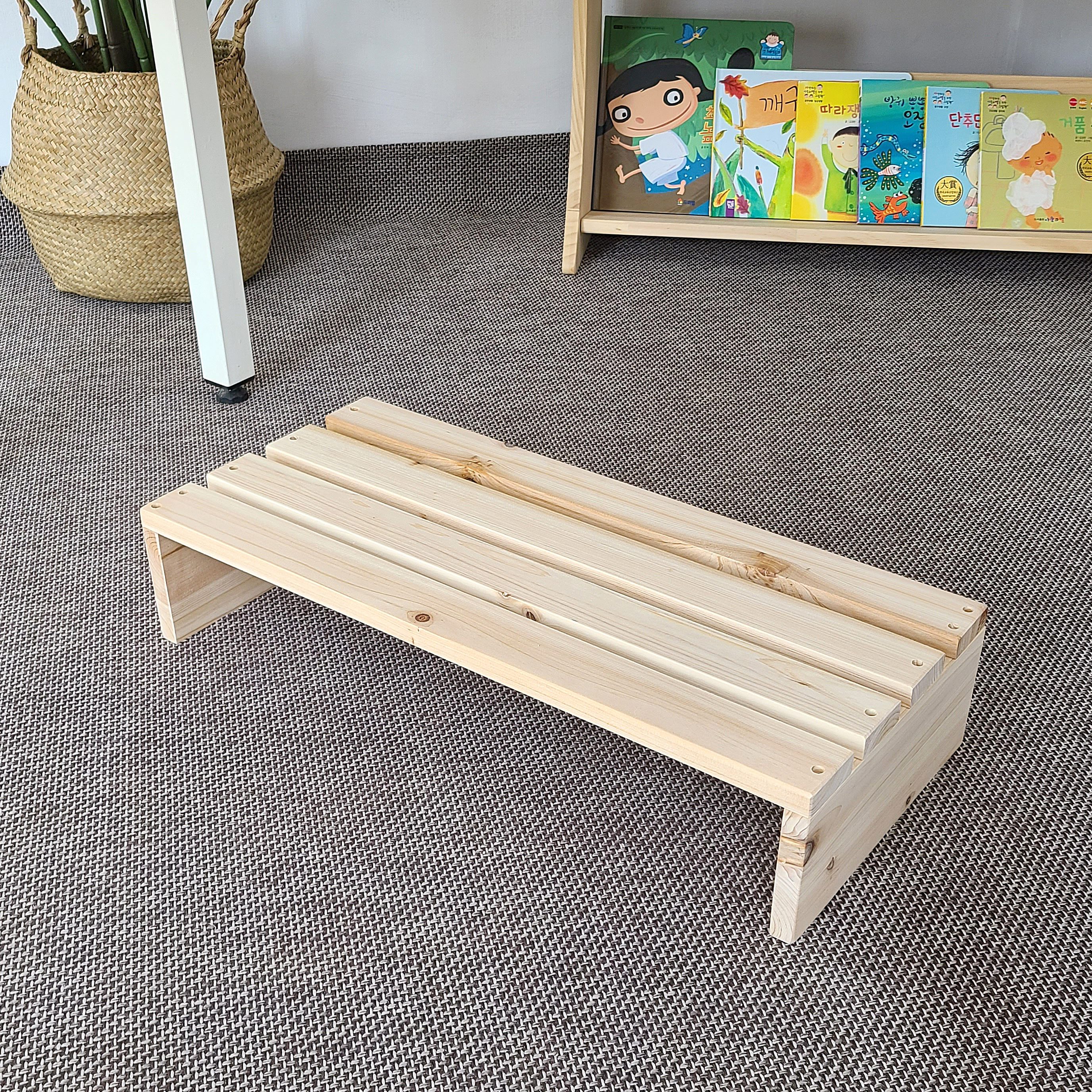 스토니처 원목 평면 발 받침대 와이드 대형 15,690원