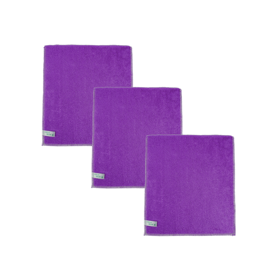 필하이 세제가 필요없는 대나무셀 행주 두배 더 커진 빅사이즈 27 x 30 업소용 퍼플 3개, 1세트, 3개 16,800원