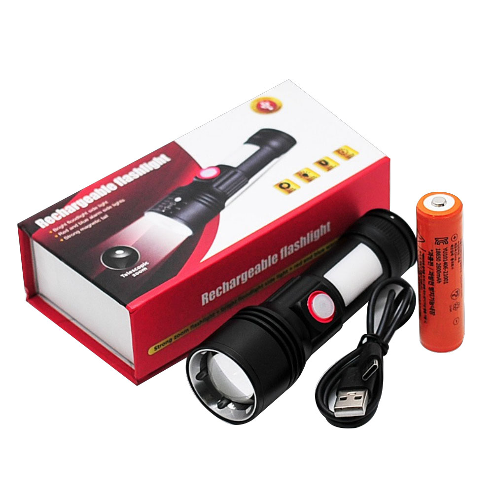 라이트팩토리 초강력 고휘도 LED 손전등 랜턴, 1개, 블랙 31,920원