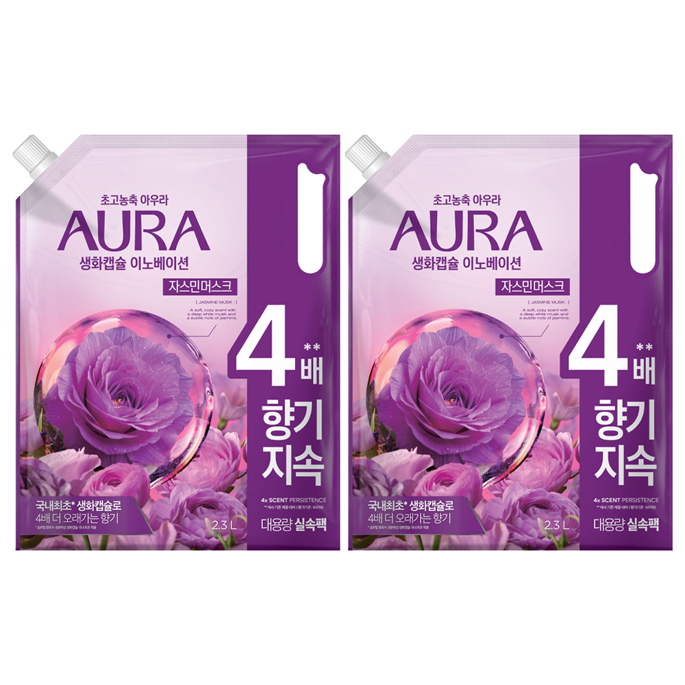 아우라 초고농축 섬유유연제 자스민머스크 리필 16,900원