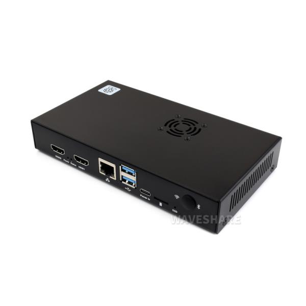 공식 Raspberry Pi 컴퓨팅 모듈 5 IO 보드 케이스, 금속 케이스, DC 브러시리스 냉각 팬 포함, 컴퓨팅 모듈 47,800원