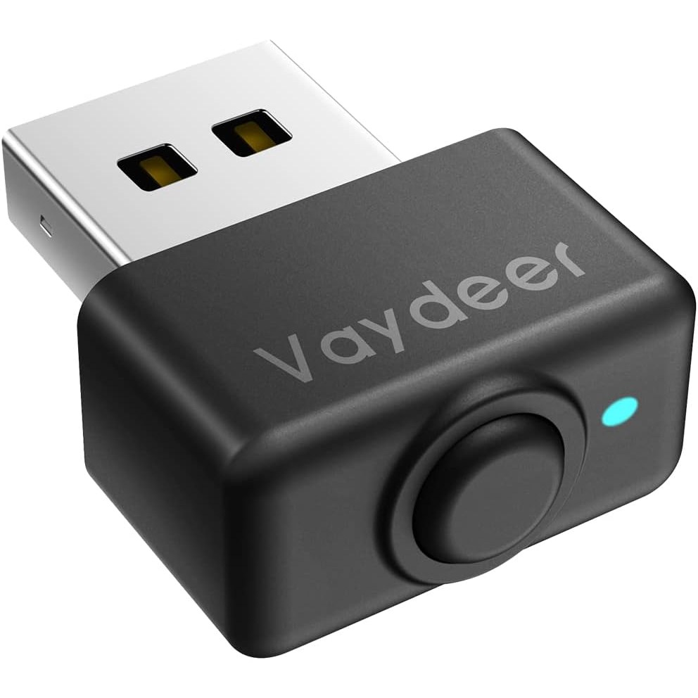 VAYDEER 슈퍼미니 마우스 지글러 USB 포트 마우스 무버 Mouse Jigger 마우스 에뮬레이터 마우스 자동 움직이는 ON/OFF 스위치가 달린 멀티 트랙 지원 드라이버가 필요 없는 플러그 앤 플레이 블랙 31,890원