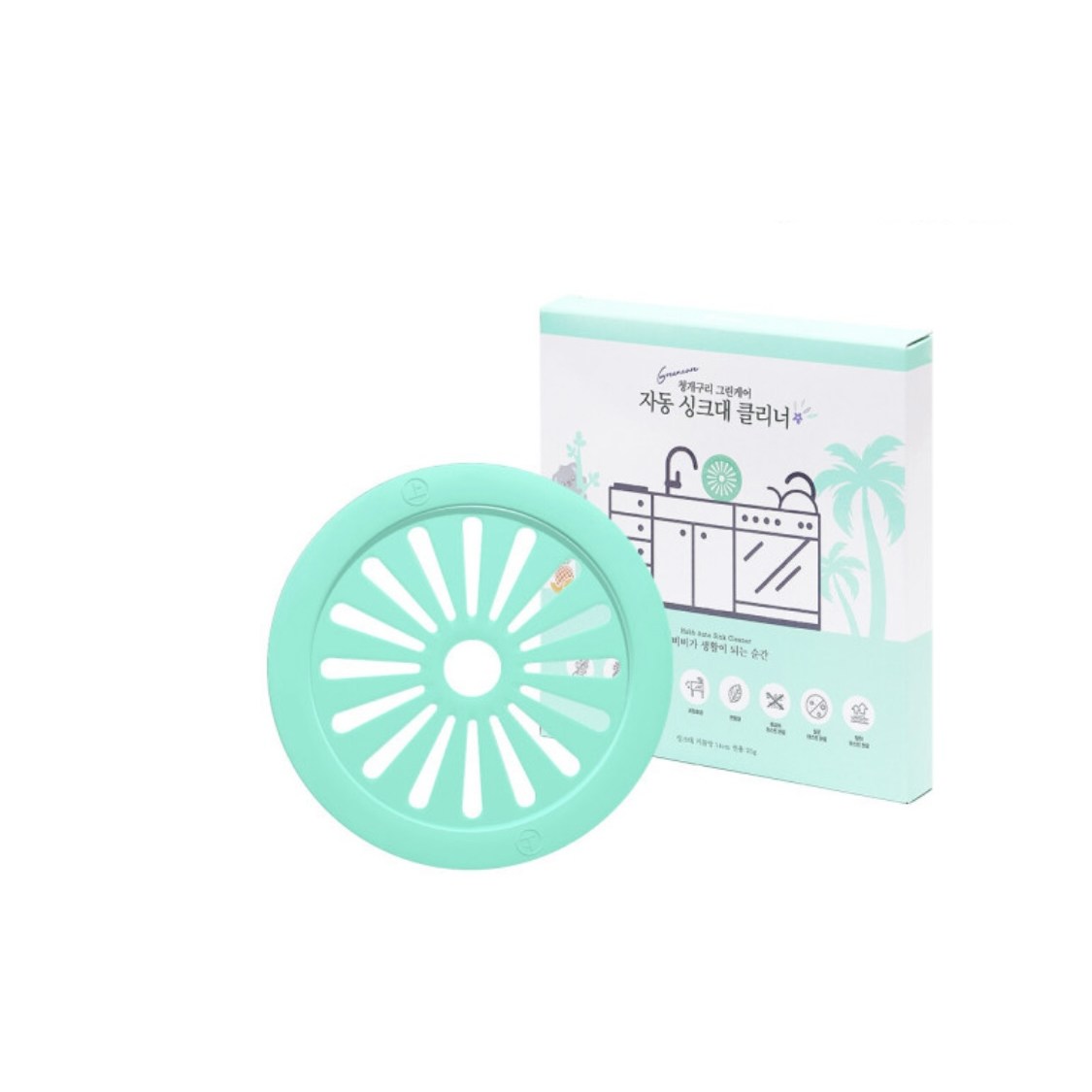 하비비 그린케어 자동 싱크대 클리너 3개 (12개월 사용) 22,480원