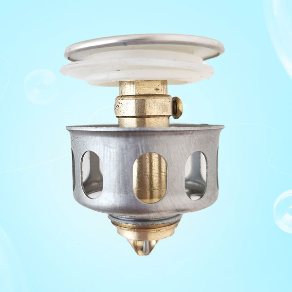 스텐 자동폽업 (물막이부속) 8142 /세면대마개 물마개 거름망 트랩 2,170원