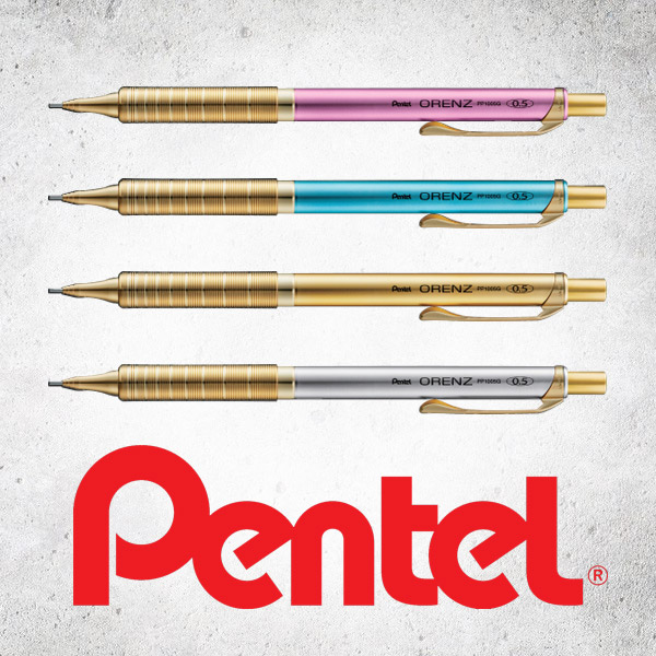 (펜텔) 오렌즈 메탈그립 샤프 골드에디션 0.5mm 1자루(옵션) 26,400원