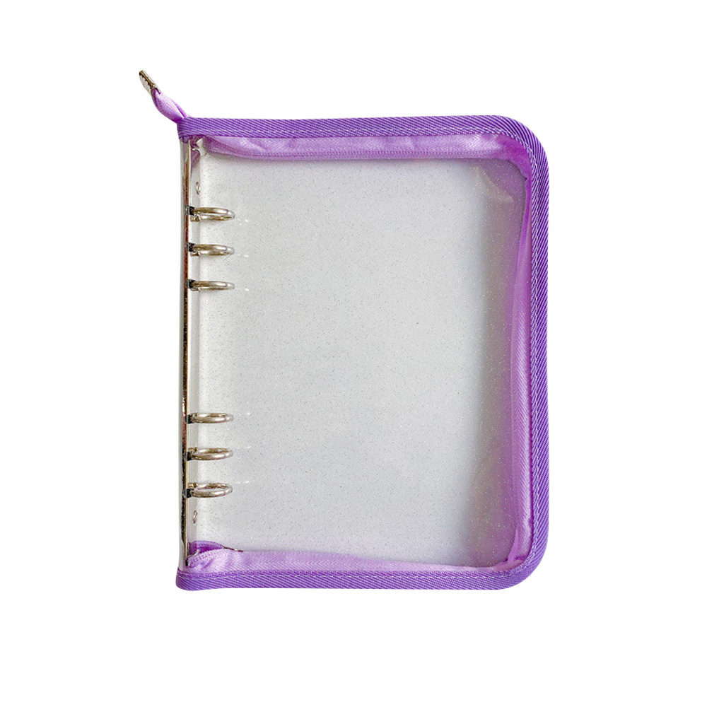 푸꾸푸꾸 포카바인더 6공 포토앨범 지퍼형 A5, 퍼플(A5) 12,900원