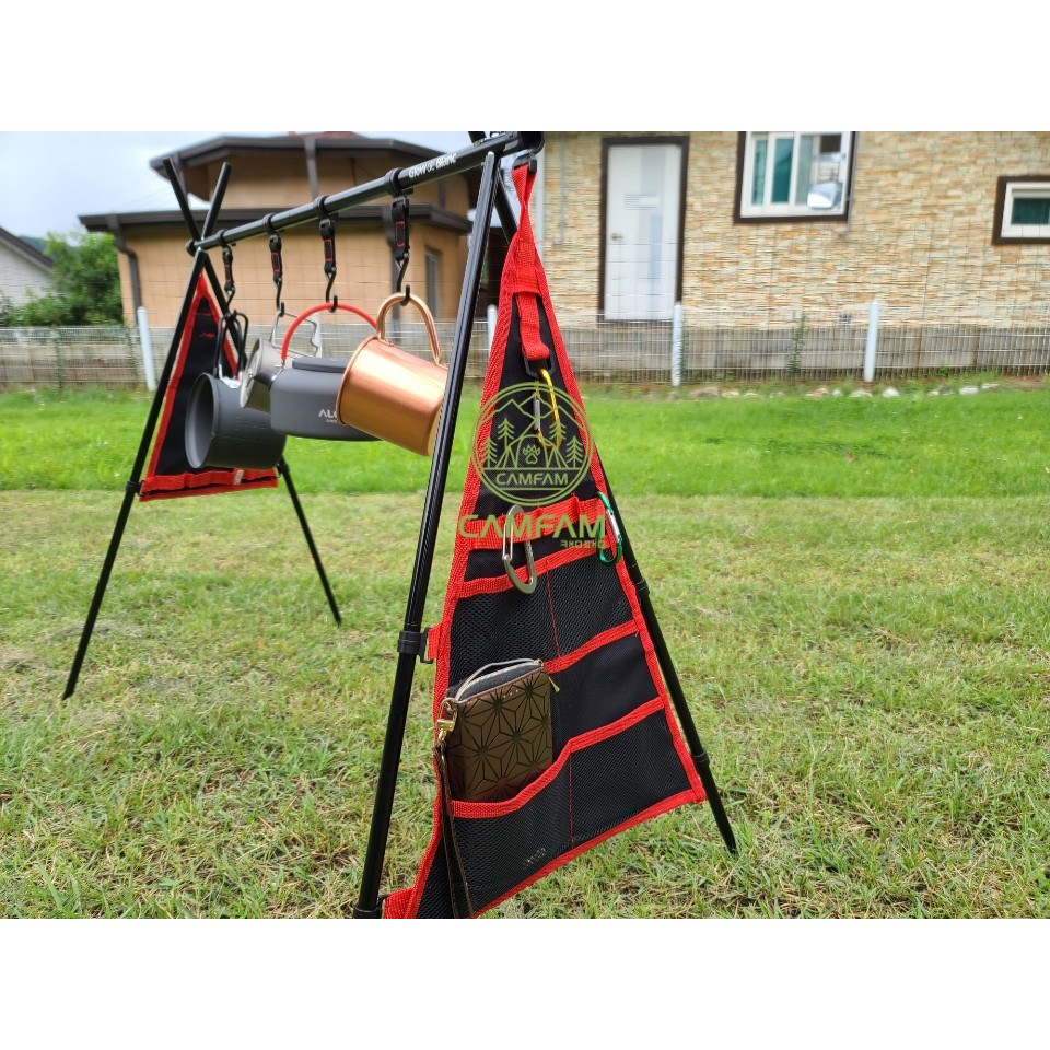 캠팸 인디언행어 소형 대형 M L 사이즈 전용오거나이저 삼각 사각 집게형 고리구성 7,000원