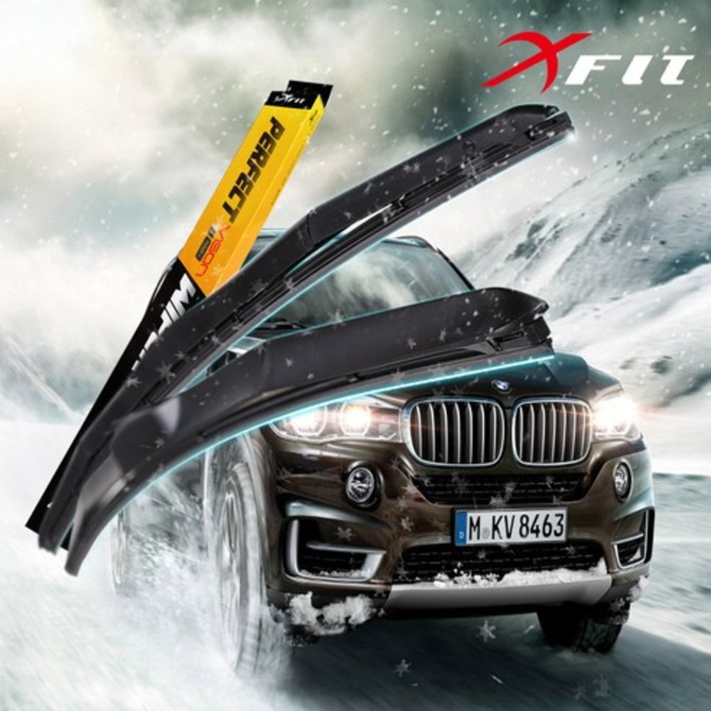 엑스핏 퍼펙트 하이브리드 와이퍼세트 8,900원