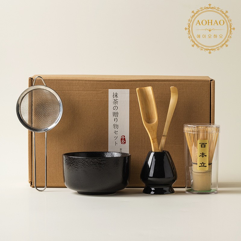 AOHAO 말차 도구 4/6PCS 세트 Matcha Whisk 차선 다완 차선립 26,200원