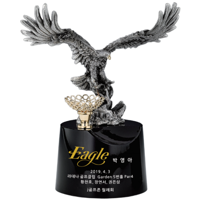 골프트로피 이글패 이글트로피 이글기념패 독수리이글패 PL_052, 1개, 혼합생삭 270,000원