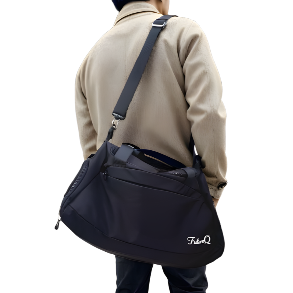 퓨처큐 다용도 더플백 보스턴백 헬스 축구 여행 가방, 블랙, 1개 19,900원