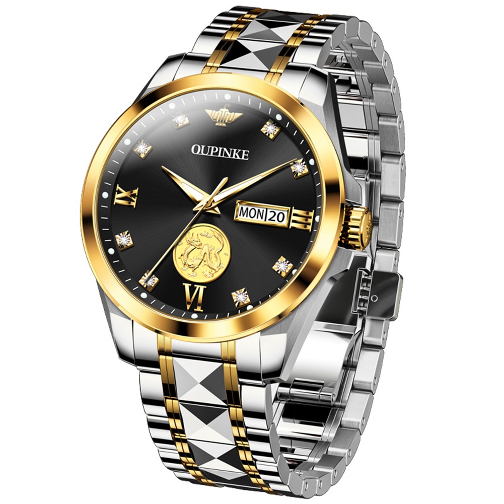 스위스 브랜드 OUPINKE 남성 멀티펑션 메탈시계 남자시계 남성시계 3259 570,000원