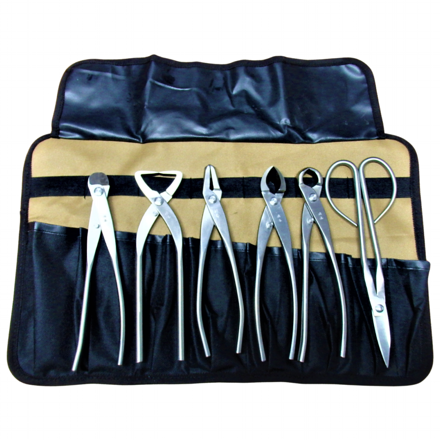 꽃누리가드너 프리미엄 분재도구 6종 스테인레스 혹가위 가지가위 쪼개기가위 철사가위 집게가위 세지가위 110,000원