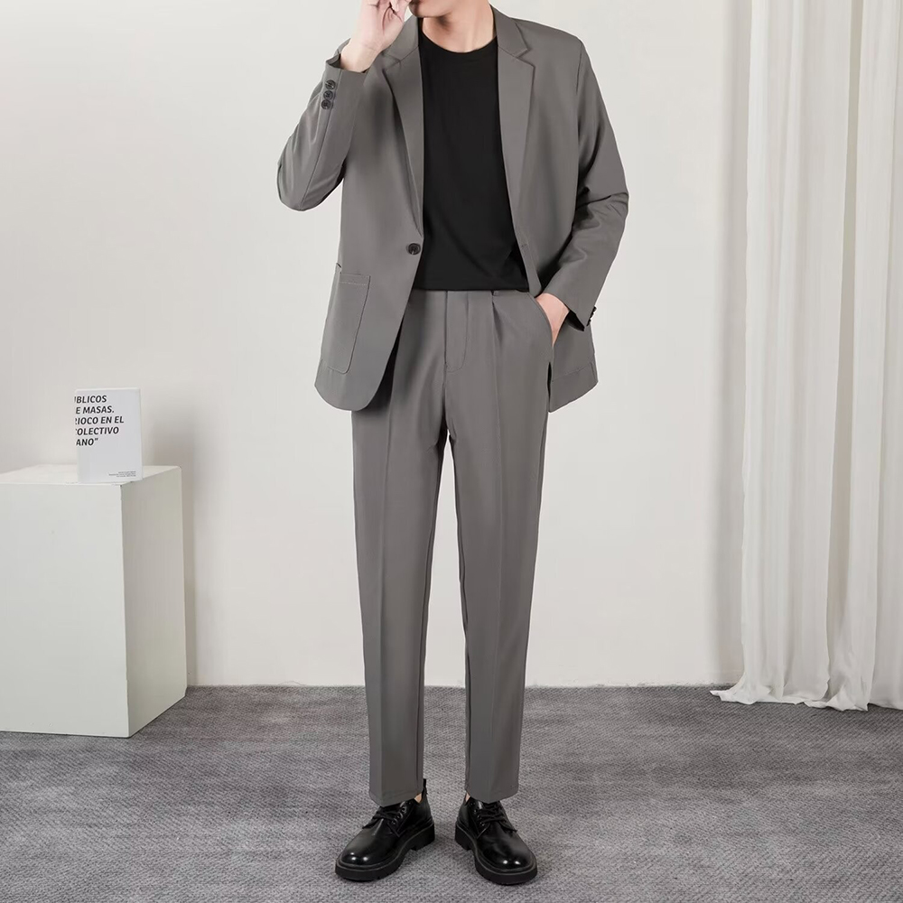 인피어스 남성용 클로 비즈니스 자켓 + 긴바지 세트 63,900원