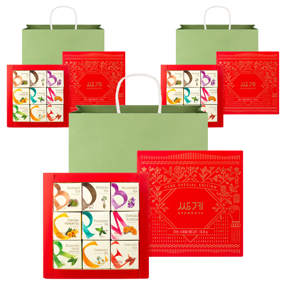 쌍계명차 큐브 스페셜 에디션 차 선물세트 55,650원
