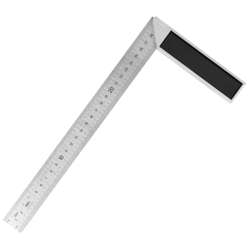 델리 스틸 직각자 철 쇠 직자 스테인레스, 1개 12,800원