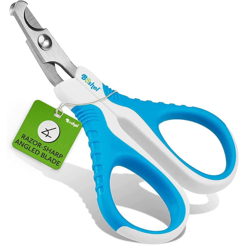 안전 가드가 장착된 보셸 개와 고양이 손톱깎이, 손톱 파일이 있는 면도날 날카로운 발톱 커터, 작은 반려동물에게 이상적입니다 38,500원