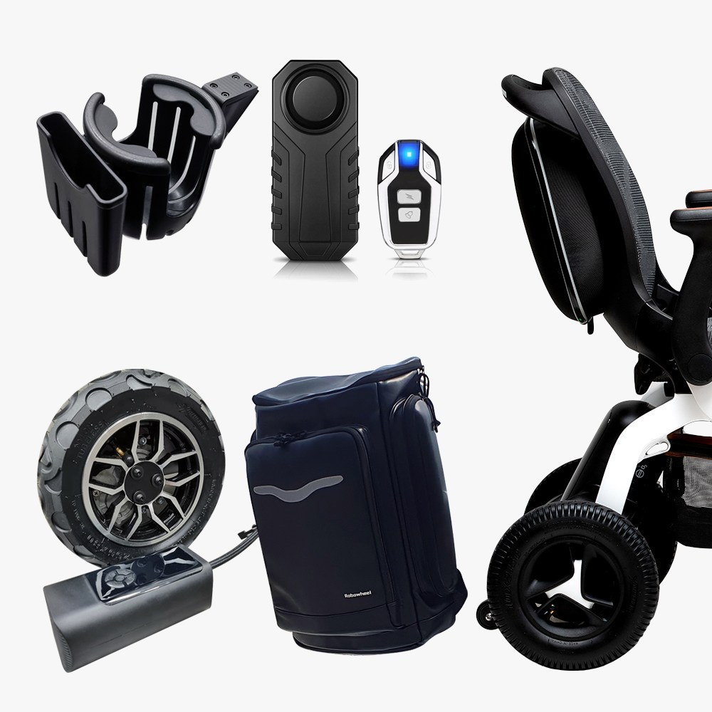 화메디 로보휠 액세서리 보조용품 컵홀더 확장바, 백팩, 경보기, 타이어 공기압 주입기, 휠타이어튜브 44,000원