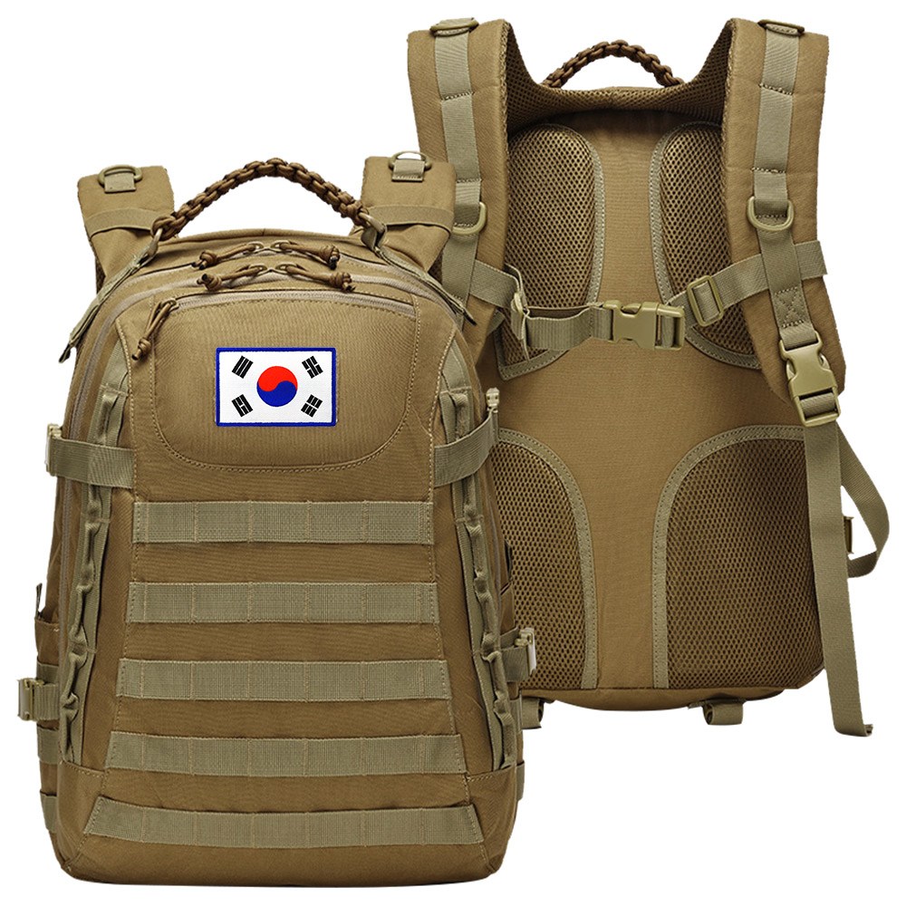 코어 모듈 군인가방 40L+태극기 패치 증정 - 군용 배낭 택티컬 밀리터리 기어 야전 캠핑 서바이벌 32,000원