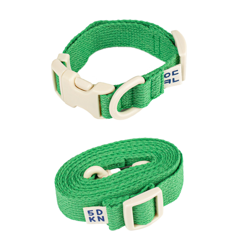 구름솜  강아지 목줄 + 리드줄 산책용품 세트 콜마이네임 15,300원