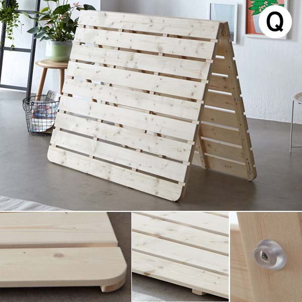 (GD1844) 접이식깔판침대(퀸사이즈) 소나무원목 107,900원