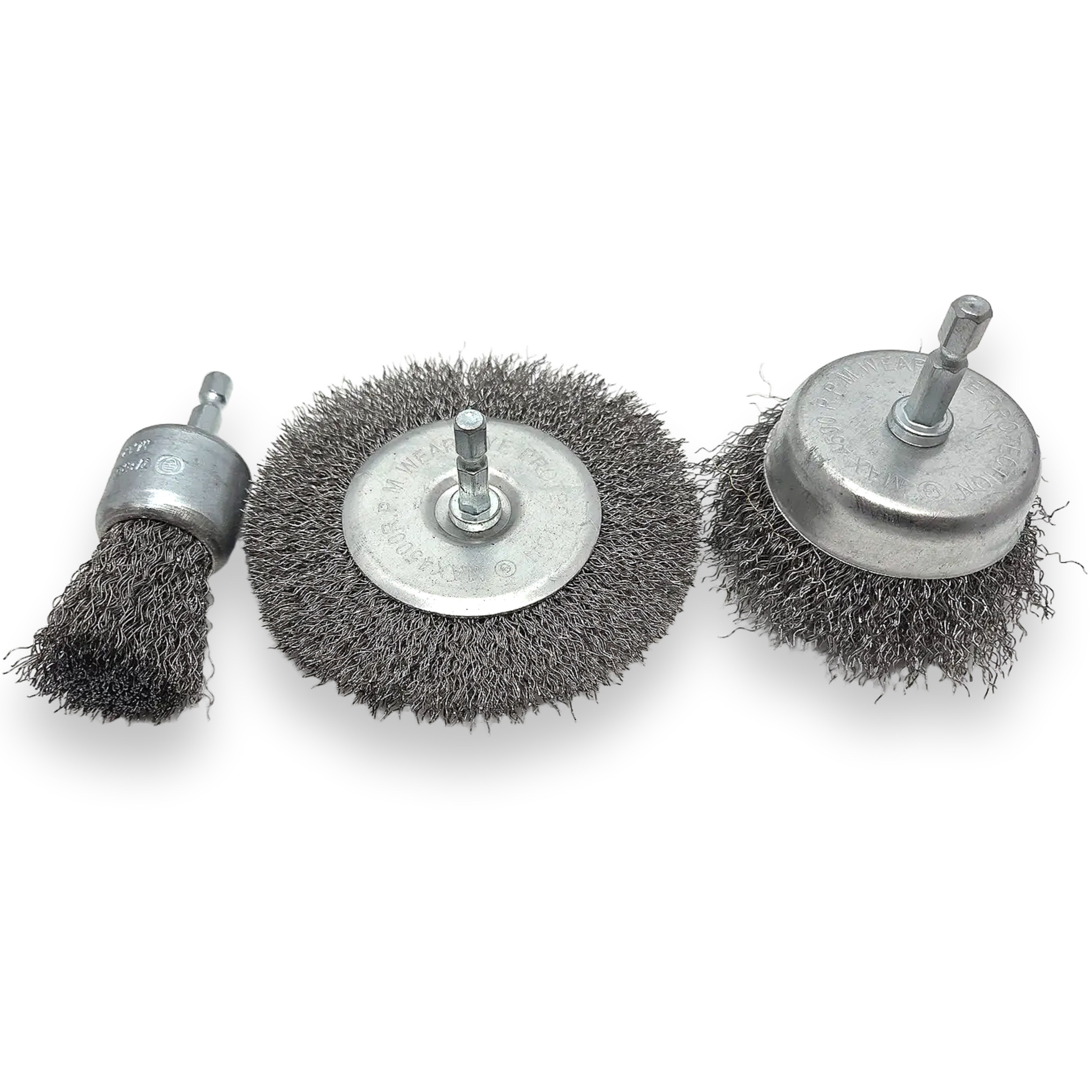 툴레보 전동드릴 임팩드릴용 와이어 스텐 컵 육각 브러쉬 3종, 1세트 9,900원