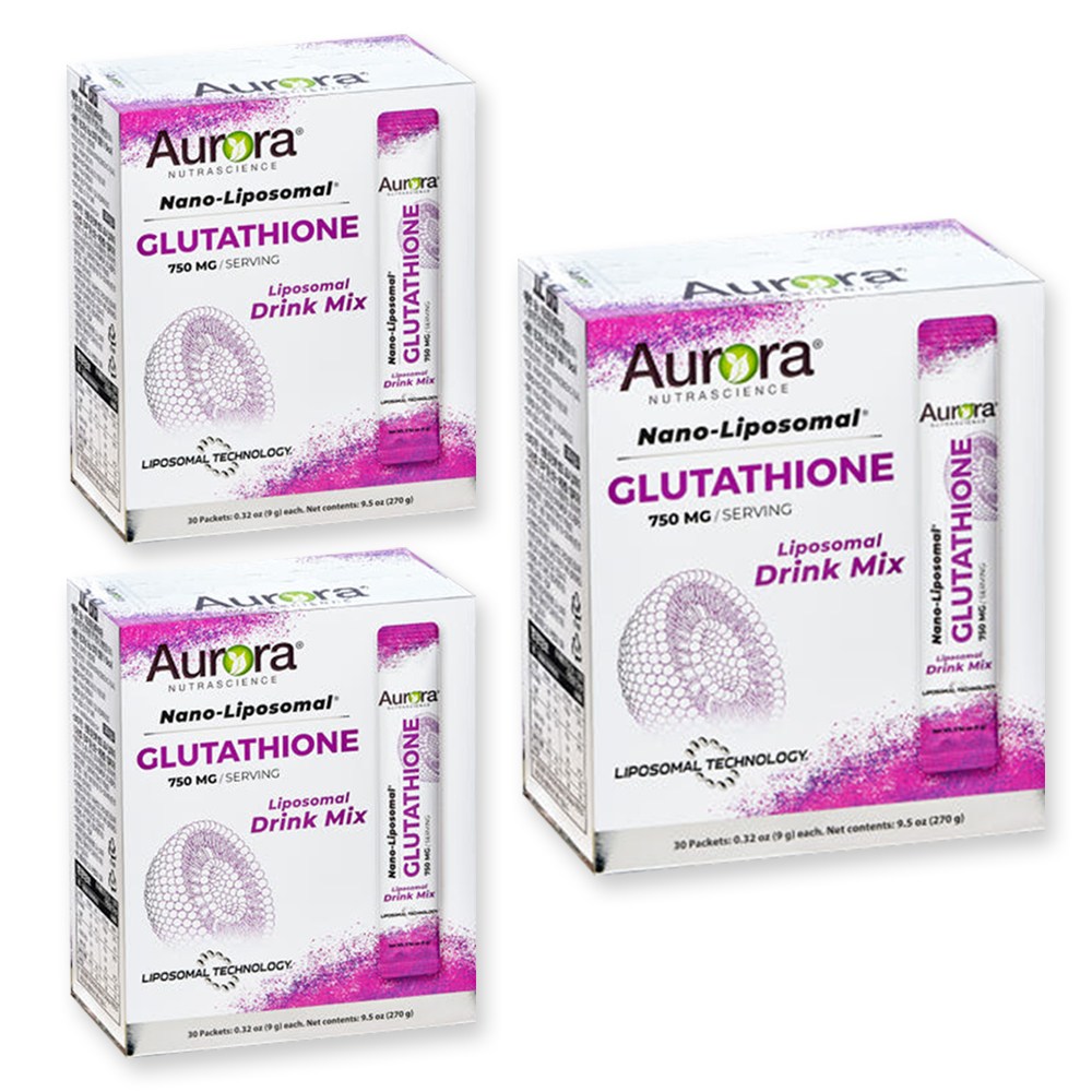 오로라 리포좀 분말 글루타치온 750mg 고함량 물에 타먹는 가루타입 30포, 3개, 30회분 262,100원