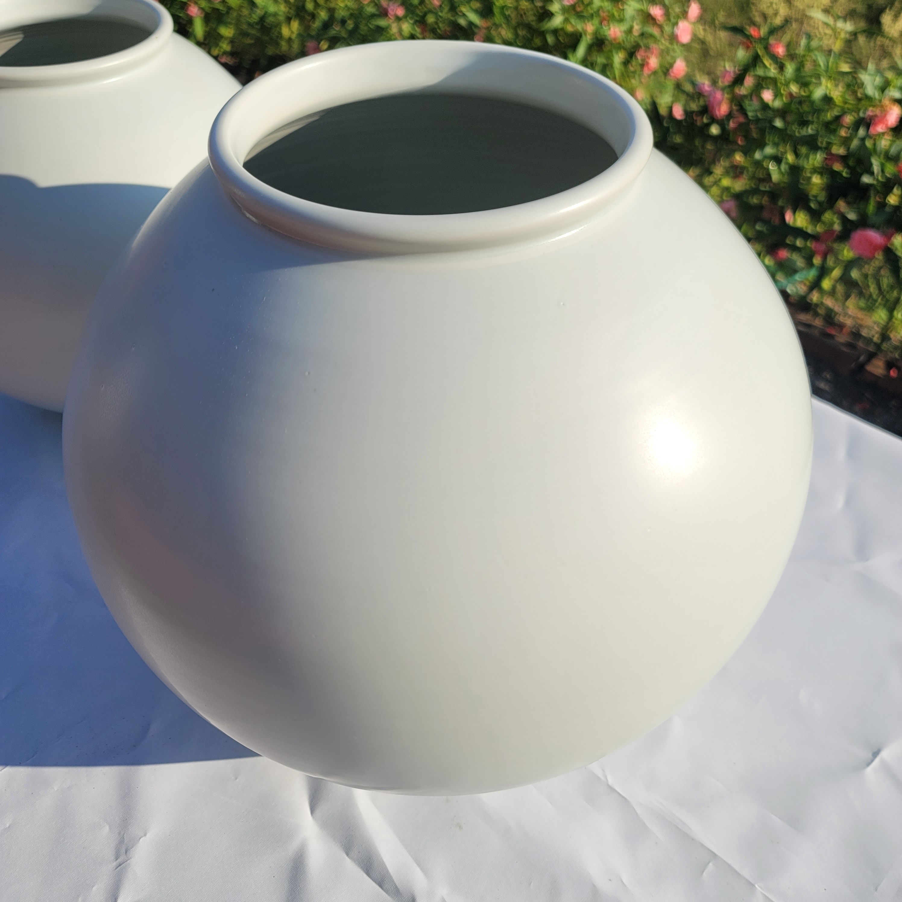 전통 달항아리 중 25cm 백자 무광 돌상 복단지 도자기 인테리어 오브제 송승재 작가작품 102,000원