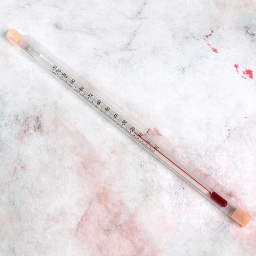 17cm 알코올 유리 온도계, 1개 2,420원