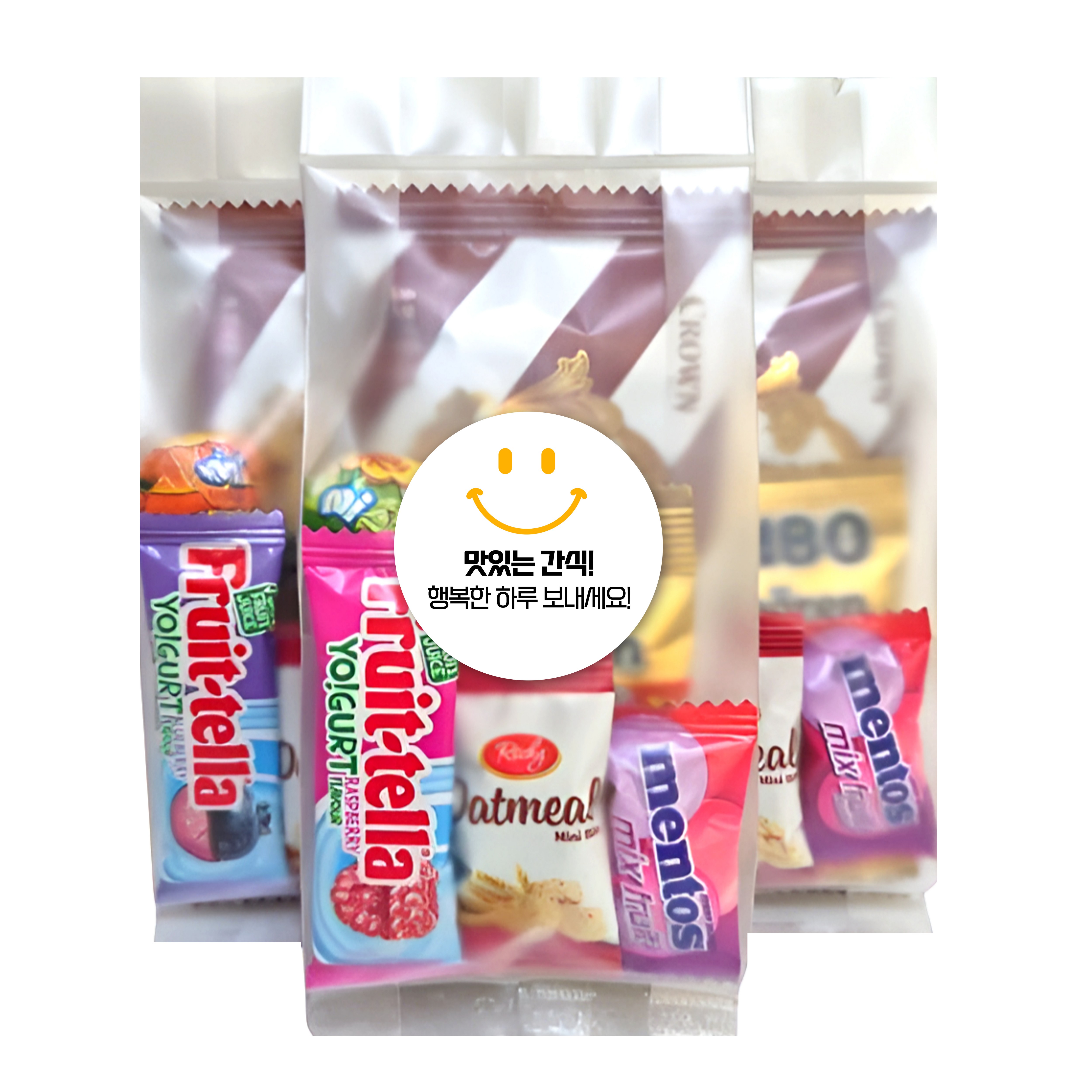 어린이집 생일 선물 답례품 [간식 6종세트] 학교간식 교회간식 모임간식 단체간식, 행복 간식세트, 1세트 1,390원