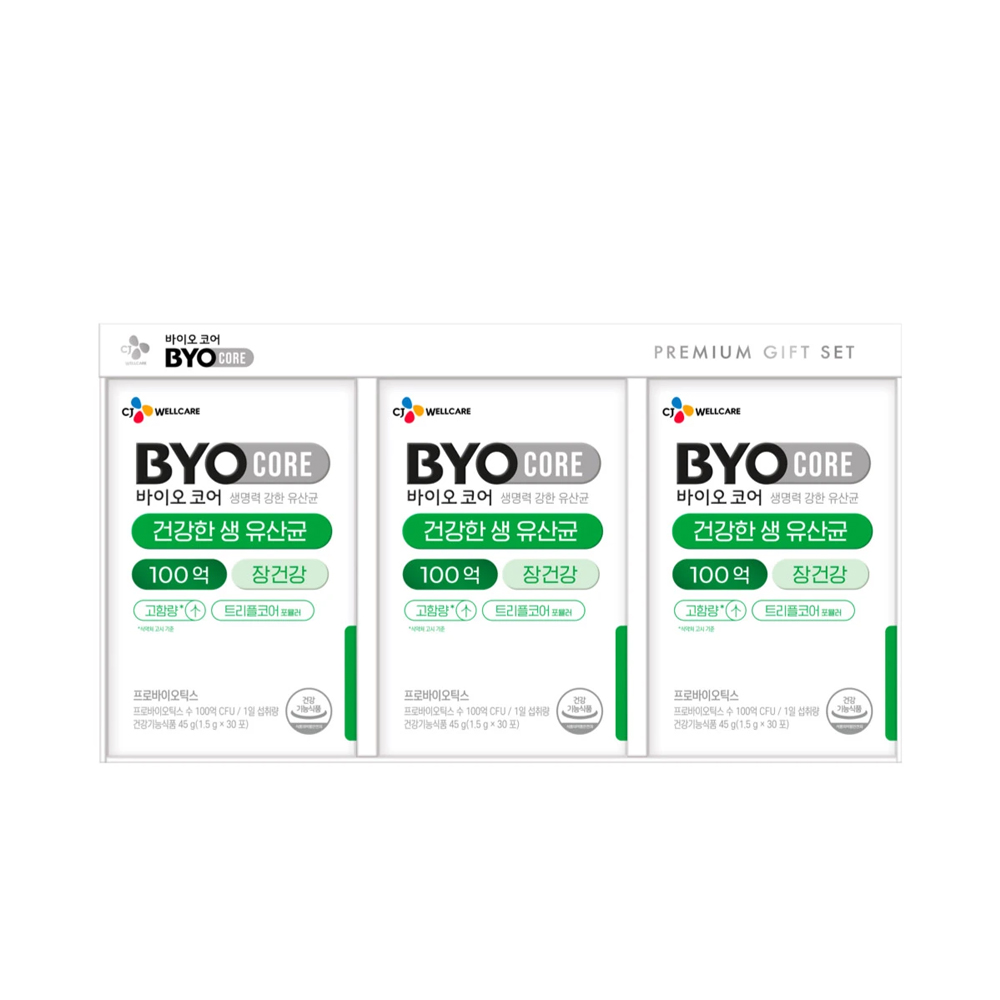 CJ바이오코어 건강한 생유산균 100억, 45g, 3박스 30,900원