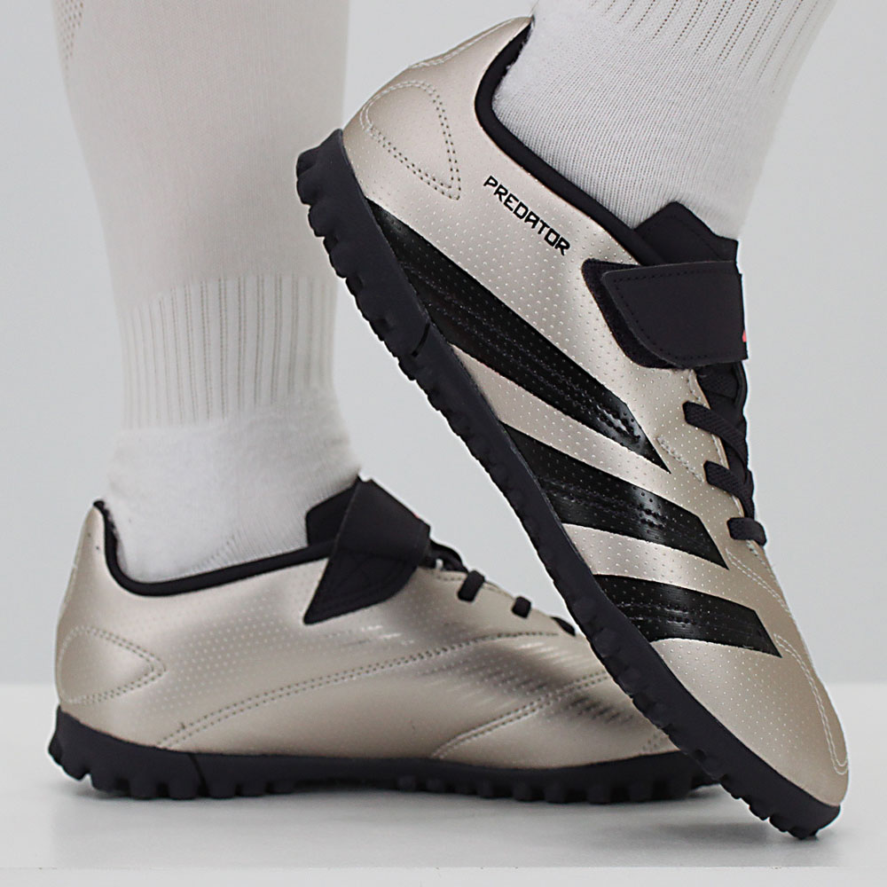 아디다스 주니어 축구화 벨크로 찍찍이 스트랩 풋살화 아동 TF 스터드 터프화 인조잔디용 맨땅용 축구 신발 35,000원