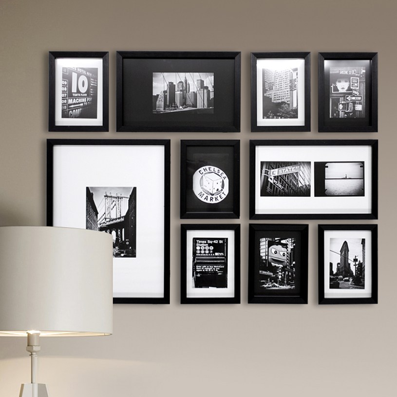 에이모노 포토월 갤러리프레임 10P세트, 블랙 69,900원