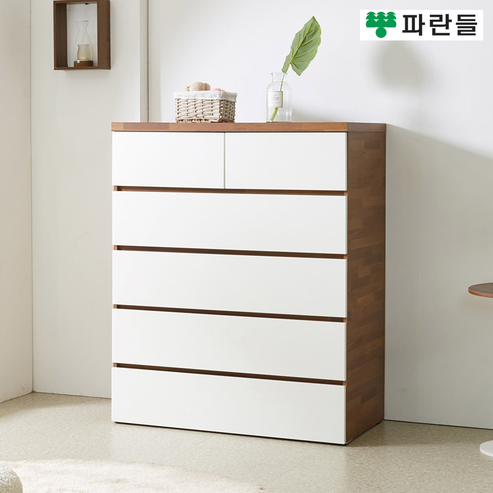 파란들가구 1000 속깊은 상2칸 5단서랍장 광폭서랍장 서랍옷장 194,750원