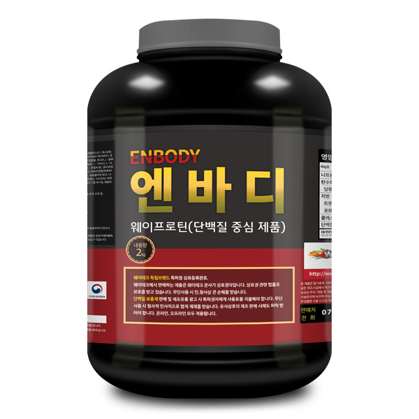 엔바디 웨이프로틴 고함량 단백질보충제 /프로틴 파우더 쉐이크, 2kg, 1개 44,800원