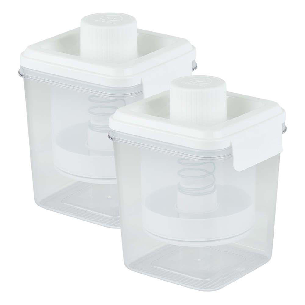 이지앤프리 3단 꾸덕이 대용량 유청분리기 그릭요거트 1.8L, 투명 + 화이트, 2개 63,740원