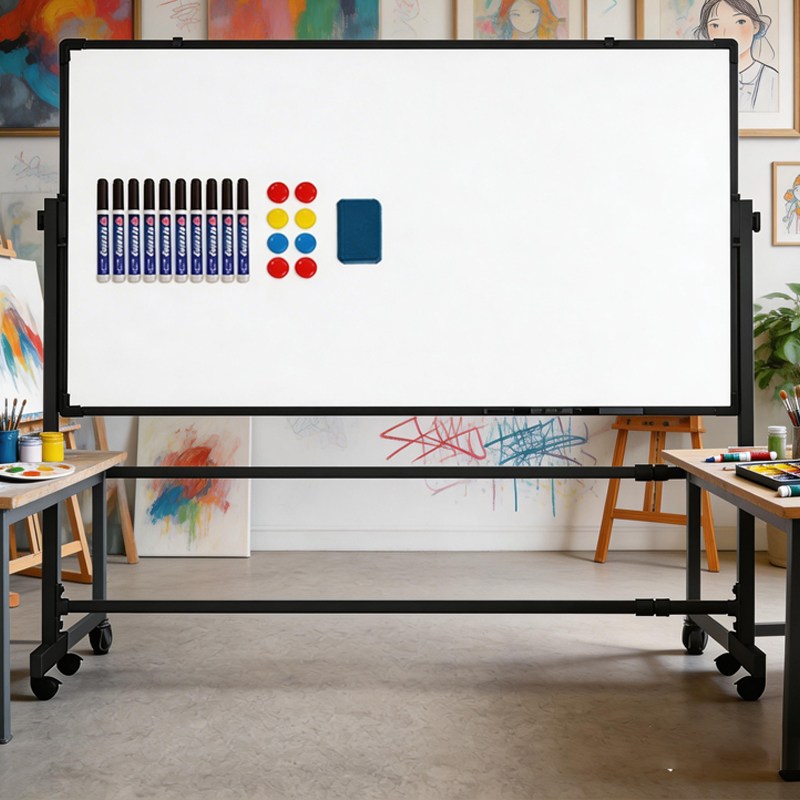 SeekFun 스탠드 화이트보드 이동식 양면 자석 칠판 높이조절 각도조절 가능 집공 학원 사무실 대형 1200mm 1500mm 55,900원